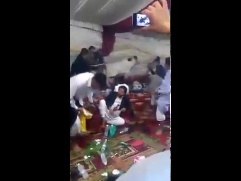 فيديم أغرب رد فعل من المعازيم في حفل زفاف