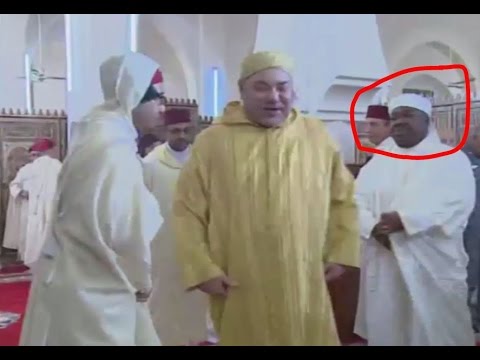 شاهد إحراج رئيس الغابون أمام ملك المغرب محمد السادس