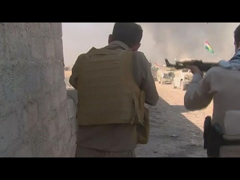 فيديو البشمركة تستعيد بعض القرى في جنوب الموصل