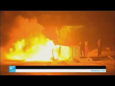 شاهد ليلة من العنف رفضا لتفكيك مخيم كاليه