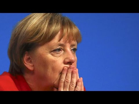 بالفيديو المستشارة الألمانية أنجيلا ميركل تفوز بزعامة حزبها مجددًا