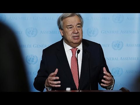 شاهد غوتيريش يتولى مهامه أمينًا عامًا للأم المتحدة