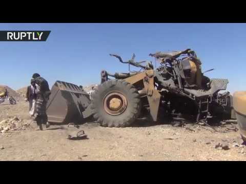 شاهد قتلى وجرحى في غارة للتحالف على صنعاء