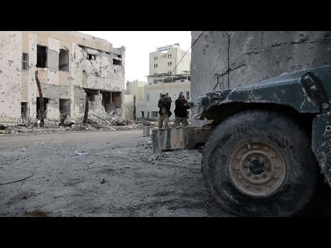 شاهد  القوات العراقية تواصل تقدمها