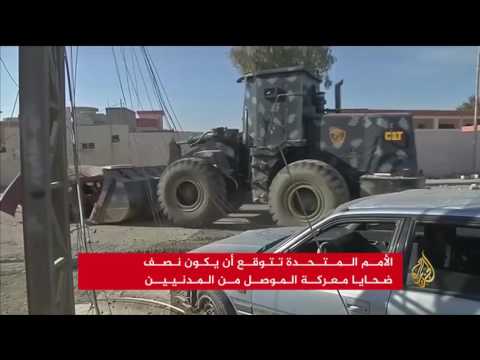 بالفيديو احتدام المعارك في جامعة الموصل ومحيطها