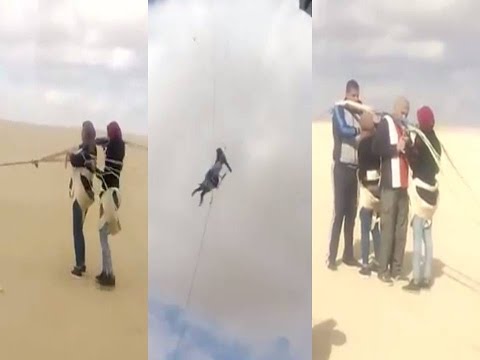 شاهد لحظة سقوط طالبتين من بارشوات