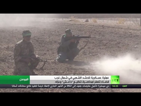 شاهد الحشد الشعبي يطلق عملية في قضاء تلعفر