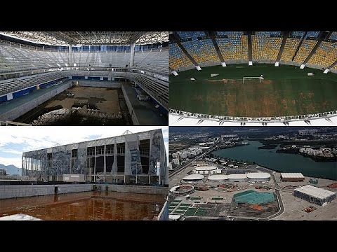 شاهد ملاعب ومرافق ريو تعاني الإهمال بعد انتهاء الألعاب الأولمبية