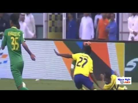 الفريدي يقود النصر لهزيمة الخليج برباعية