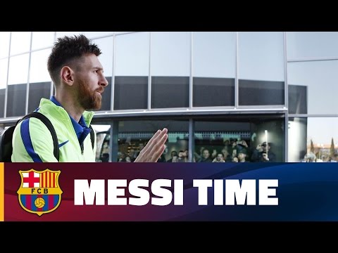 بالفيديو  قناة برشلونة تعرض تقريرًا عن حياة ميسي