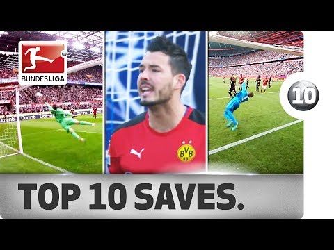 شاهد أفضل 10 تصديات لحراس المرمى في البوندزليغا