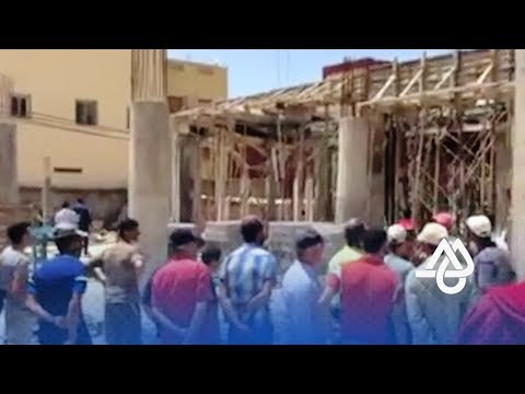 شاهد وفاة شخص إثر انهيار سقف ورش بناء في العروي