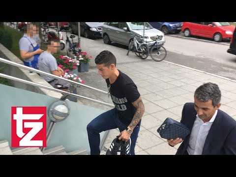 شاهد  أول لقطات لنجم البايرن الجديد فى ميونخ  عقب انضمامه رسميا
