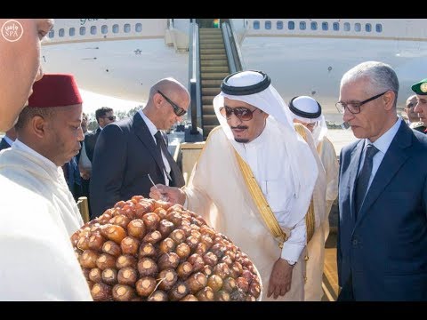 شاهد خادم الحرمين يصل إلى المغرب في زيارة خاصة
