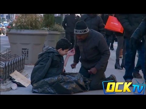 المعاملة السيئة لأطفال الشوارع في أميركا