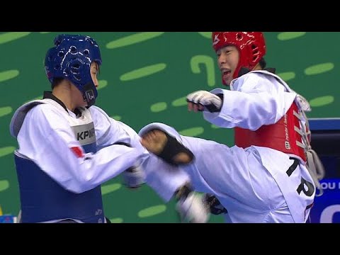 شاهد كواليس بطولة التايكوندو في دورة الألعاب الآسيوية