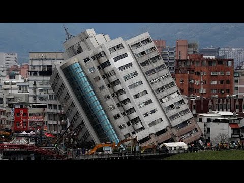 زلزال متتابع يهاجم تايوان و يقتنص عشرات المواطنين