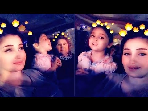 ابنة الفنانة سولاف جليل تغني حبك يدك بالراس