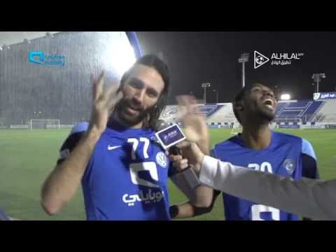 شاهد لاعب الهلال ساماراس يتحدث بالعربيَّة