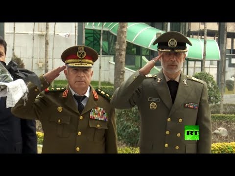 وزير الدفاع الإيراني يستقبل نظيره السوري في طهران
