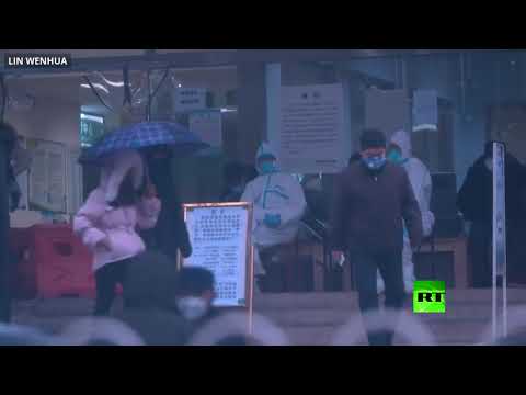 شوارع ووهان الصينية خاوية بعد تفشي فيروس كورونا