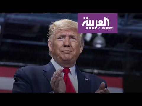 شاهد ترامب يسخر من جو بايدن ويصفه بـالنعسان