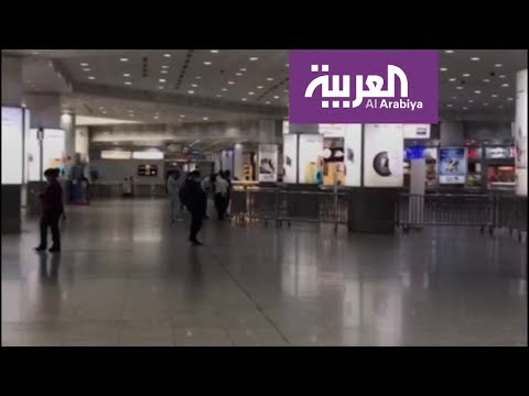 مطار الكويت اليوم شبه فارغ بسبب كورونا