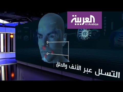 رحلة كورونا المستجد داخل جسم الإنسان