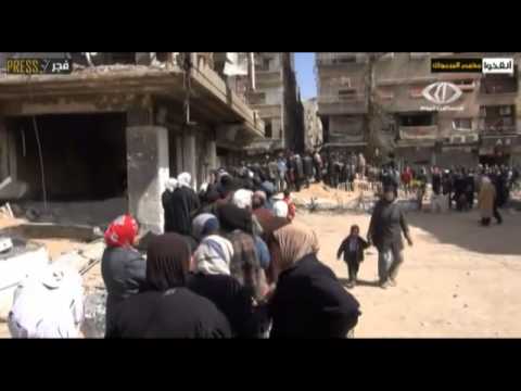 استشهاد سارة عودة بالرصاص في مخيم اليرموك شاهد