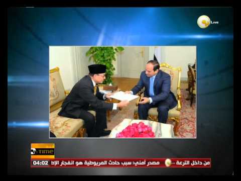 السيسي يلتقي المبعوث الإندونيسي للشرق الأوسط