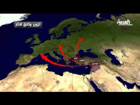 بالفيديو داعش يمول تطرفه ببيع الآثار السورية العراقية