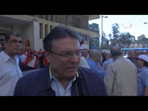 شاهد ملايين العُمَّال ينظمون وقفات احتجاجيَّة حول العالم