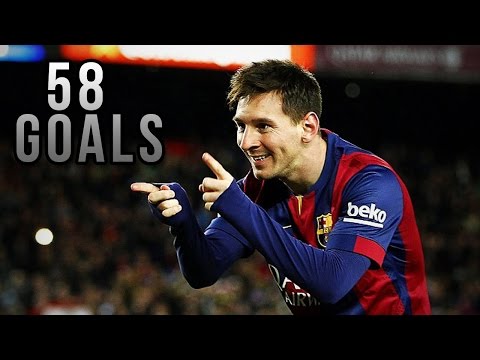 شاهد أهداف ميسي 58 في الموسم المُنتهي