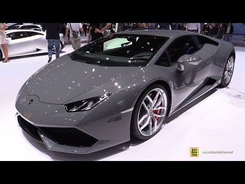 شاهد عرض سيارة lamborghini huracan الجديدة