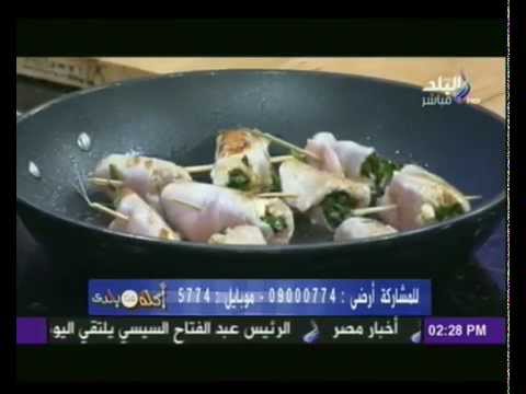 طريقة عمل فوتشيني بالصوص الأبيض والمشروم