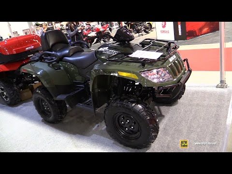 شاهد الدراجة الرباعية للطرق الوعرة arctic cat trv 500