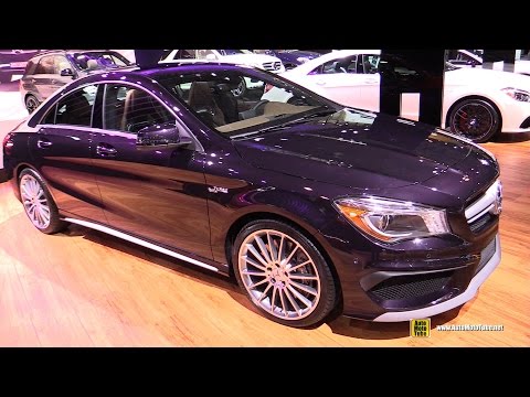 شاهد السيارة الفريدة mercedesbenz cla45 amg