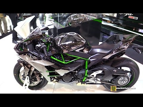 شاهد الدراجة النارية المميزة kawasaki ninja h2