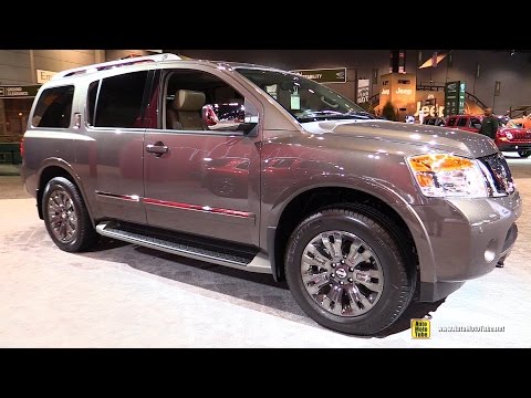 شاهد بالفيديو السيارة القوية nissan armada platinum