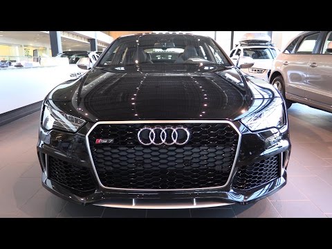 بالفيديوالسيارة الجديدة 2016 audi rs7