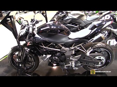 تعرف على الدراجة النارية المذهلة 2015 kawasaki z250 sl