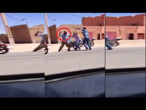 بالفيديو تنغير حينما يتعارك السياسيون بالهروات