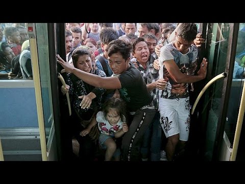 شاهد جزيرة ليسبوس تعاني اكتظاظا بسبب اللاجئين