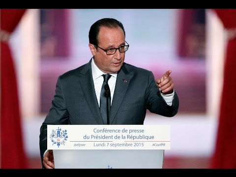شاهد أولاند يلعن استقبال 24 ألف لاجئ خلال عامين