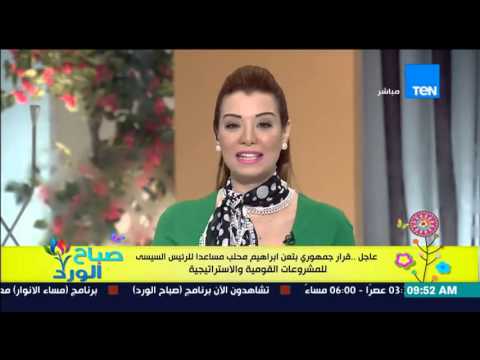 قرار جمهوري بتعيين إبراهيم محلب مساعداً للرئيس السيسى
