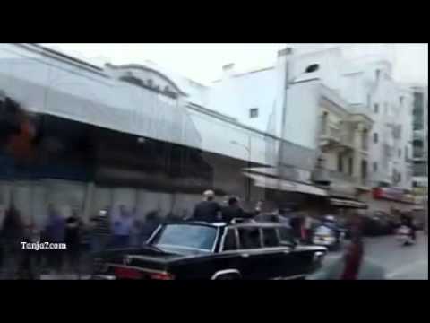 شاهد إصابة شخصين خلال محاولتهما إيصال ظرف للملك