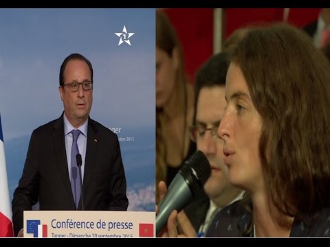 شاهد هكذا أجاب هولاند في خصوص الابتزازات التي تعرض لها الملك محمد السادس