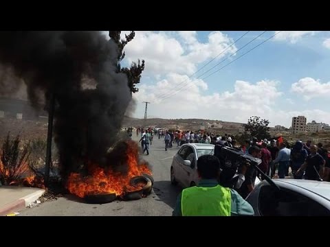 بالفيديو الفلسطينيون ينتفضون نصرة للأقصى