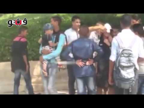 بالفيديو شباب يتحرشون بسائحة أجنبية في مصر