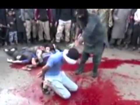 شاهد فصل الرأس عن الجسد